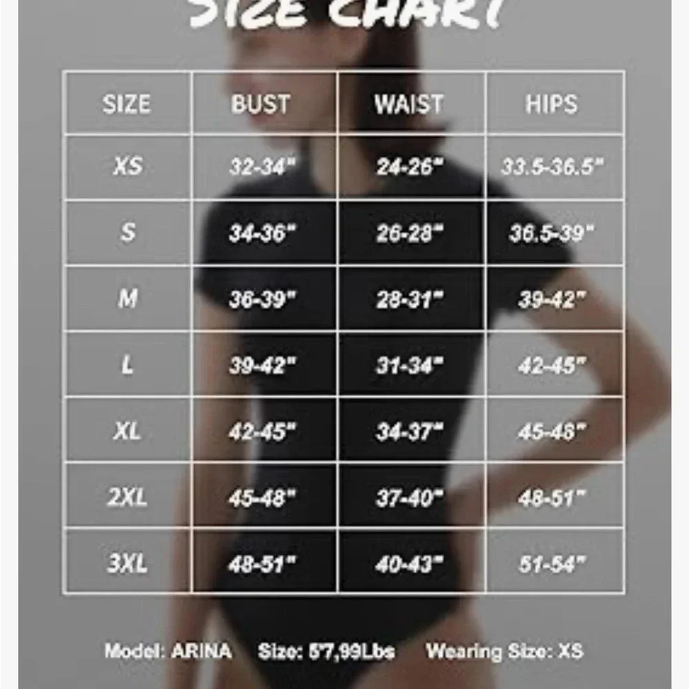 Black Body Suit TShirt Butter Soft Basic Stretch 2X Plus Women’s Trendy NWT - Picture 10 of 10